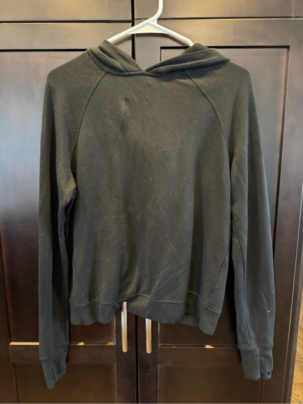 Athleta Black Pullover Hoodie
